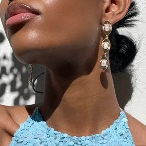 Frasier Sterling Luna Opal Earrings